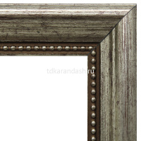 Рамка для фото 21х29,7см пластик, серебро 19мм от магазина "Карандаш"