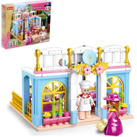 Конструктор "Розовая мечта. Кондитерская" 199 деталей 28х24х6см пластик M38-B0873 от магазина "Карандаш"