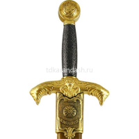 Кинжал короля Артурав 44см в ножнах, металл/пластик/кожзам DE-4139-L от магазина "Карандаш"