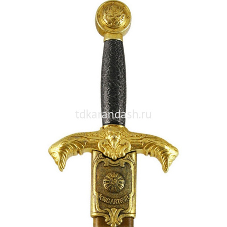 Кинжал короля Артурав 44см в ножнах, металл/пластик/кожзам DE-4139-L от магазина "Карандаш"
