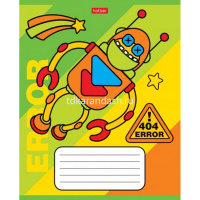 Тетрадь А5 12л линия "Я-робот" на скобе 5 дизайнов 12Т5В2/067657 от магазина "Карандаш"