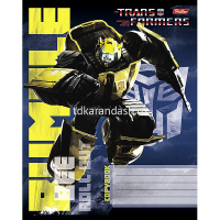 Тетрадь А5 12л линия "Трансформеры" на скобе 12Т5В2/042649 от магазина "Карандаш"