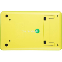 Калькулятор 12 разрядов "Touch" 170х108х15мм желтый EM01551 от магазина "Карандаш"