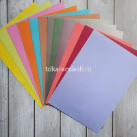 Набор картона цветного А4 12цв 12л "Мышки-эльфы" мелованный односторонний НК-7281 от магазина "Карандаш"