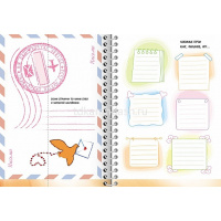 Блокнот-мотиватор с наклейками "Весь мир в твоих руках" А5 48л на спирали 48Ктц5нгр_26552 от магазина "Карандаш"