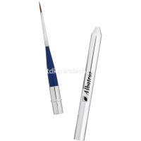 Кисть синтетика круглая №1 имитация колонка, короткая ручка, в футляре 4680043633968 от магазина "Карандаш"