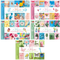 Альбом для рисования А4 24л "Калейдоскоп Моментов" на спирали, перфорация на отрыв,5 дизайнов 067381 от магазина "Карандаш"