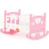 Кроватка-качалка для куклы №2 28,5х24,5х19,5см, пластик, в пакете 62062 от магазина "Карандаш"