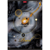 Тетрадь А4 80л линия "Pearl" на скобе матовая ламинация 3 дизайна 083005 от магазина "Карандаш"