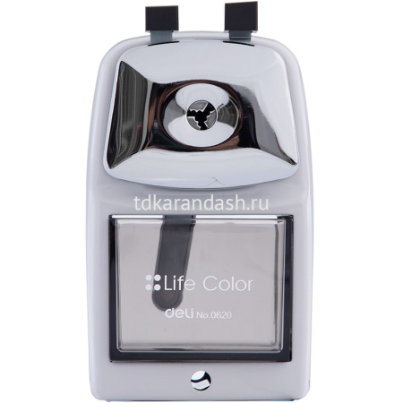 Точилка механическая 1 отв. 115х70х128мм пластик, цвет ассорти E0620 от магазина "Карандаш"