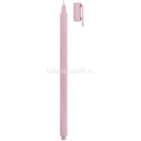 Ручка гелевая "Super Slim. Zefir" 0,28мм черная, корпус Soft Touch, 2 цвета 20-0396 от магазина "Карандаш"