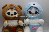 Котенок в костюмчике 35см 4 цвета FM6419 от магазина "Карандаш"