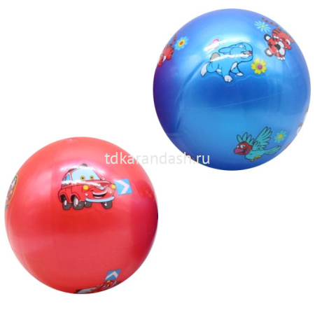 Мяч 17см 65гр. PVC 3 цвета 1706