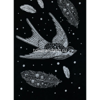 Альбом с гравюрами 14х20см 10л. "Африканские зарисовки" (в комплекте пластиковый штихель) GHPB-05 от магазина "Карандаш"