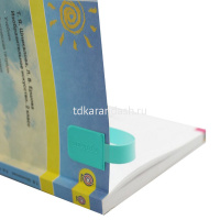 Набор закладок самоклеящихся 6 шт/уп 1,2х37,6см бирюзовые 2921-118 от магазина "Карандаш"