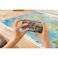 Карта Мира-Животный и растительный мир Земли 101х69см ламинация КН008 БП00000028 от магазина "Карандаш"