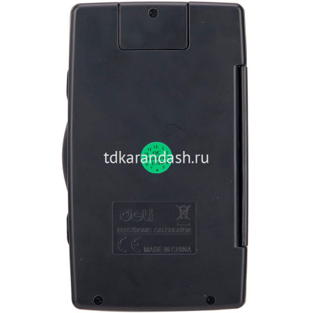 Калькулятор научный 8+2 разрядов 56 функций 125х77x16мм черный с крышкой E1711 от магазина "Карандаш"