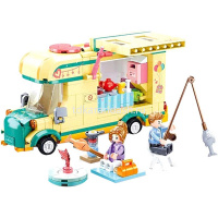 Конструктор "Кемпинг" 314 деталей 38х28,5х7см пластик JB0913234 от магазина "Карандаш"