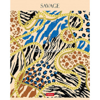 Тетрадь А5 96л линия "Savage" на скобе тиснение 5 дизайнов 96Т5тВ2/068377 от магазина "Карандаш"