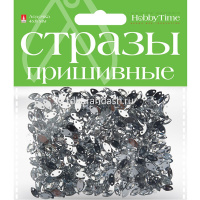 Стразы пришивные "Лодочка" 4х8мм 10цв 2-337/01 от магазина "Карандаш"