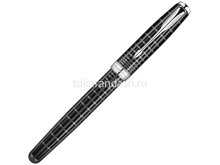 Ручка РЧ "Parker Sonnet Dark Grey Laque CT" F черный S0912410 от магазина "Карандаш"