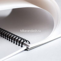 Скетчбук 19х24см 80л 75г/м2 "Sketch" евроспираль сверху, твердая обложка 401128 от магазина "Карандаш"