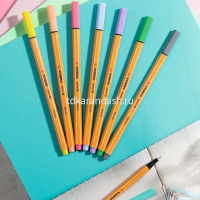 Набор капиллярных ручек 8цв 0,4мм "Stabilo point" пастельные цвета, пластиковый блистер 88/8-01 от магазина "Карандаш"