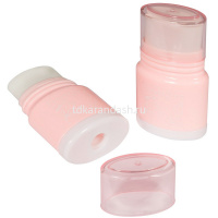 Точилка 1 отв. "Flower Zefir" с контейнером и ластиком, пластик, 4 цвета 35-0058 от магазина "Карандаш"