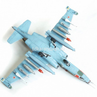 Модель "Советский штурмовик Су-25" 21см 87 деталей 7227 от магазина "Карандаш"