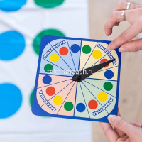 Игра "Твистер" 28,5х28,5см (размер поля 106х171см) 1915C от магазина "Карандаш"