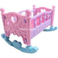 Кукла с кроваткой и аксессуарами 56 х 32см, пластик F003A-5/1988581 от магазина "Карандаш"