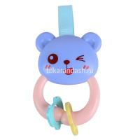 Коврик развивающий 47х36х9см розовый, текстиль/пластик (свет, звук) JB0333576 от магазина "Карандаш"