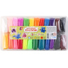 Пластилин воздушный 24 цветов 240гр. в пакете 34С 2229-08