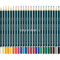 Карандаши акварельные 24 цвета "Gallery" шестигранные дерево, картон VGWP-24 от магазина "Карандаш"