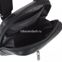 Сумка "Urban" 17,5x22,5x5см, 1 отделение, черная, натуральная кожа CA3084UB00/N от магазина "Карандаш"