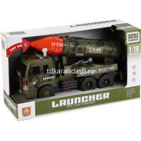 Картинка Машина военная "Ракетная установка" инерционная, пластик 27см (свет, звук) 1680752/WY650C от магазина "Карандаш" Машина военная "Ракетная установка" инерционная, пластик 27см (свет, звук) 1680752/WY650C от магазина "Карандаш"