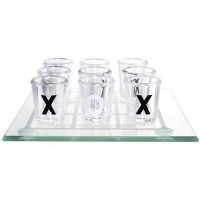 Игра настольная "Крестики-нолики" питейная 15х4х15см 219827 от магазина "Карандаш"