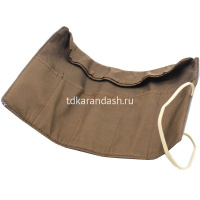 Пенал-скрутка 27,5х20см "Monday morning" на веревке, розовый, вельвет BB2425 от магазина "Карандаш"