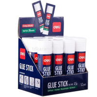 Клей-карандаш "Deli Stick" 15гр супер прочный E7129 от магазина "Карандаш"