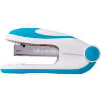 Степлер №24/6,26/6 25л глубина 58мм, голубой/белый E0319 от магазина "Карандаш"