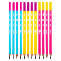 Карандаш чернографитный "U-Touch" 2B, трехгранный, цвет корпуса ассорти EU53100-1 от магазина "Карандаш"