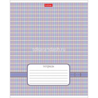 Тетрадь А5 24л клетка "Шотландка" на скобе 5 дизайнов 24Т5В1/052339 от магазина "Карандаш"