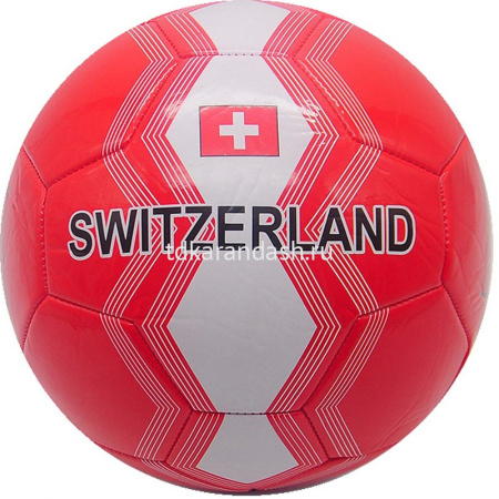 Мяч футбольный PU 310гр. 3 цвета S-02-029