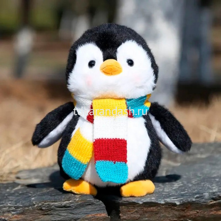 Пингвин в шарфе 21см 2 вида XM25180 от магазина "Карандаш"