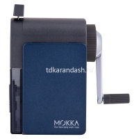 Точилка механическая 2 отв. 83х68х134мм + ручная металл, 2 цвета ER10234 от магазина "Карандаш"