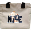 Сумка "Nice bear" 40х30х9,5см 1 отделение, 1 карман, текстиль, бежевая BX23180