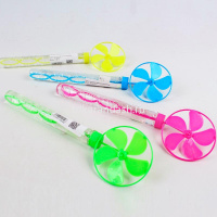 Мыльные пузыри "Ветерок" 26см, 3 отверстия, 4 цвета С16744 от магазина "Карандаш"