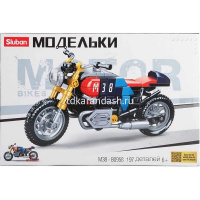 Конструктор "Мотоцикл" 197 деталей 28,5х19х5см пластик JB0913216 от магазина "Карандаш"