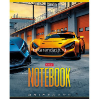 Тетрадь А5 48л линия "Спортивные авто" на скобе 5 дизайнов 48Т5В2/080201 от магазина "Карандаш"