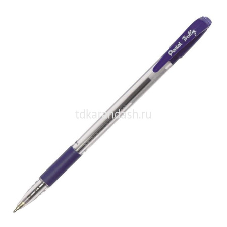 Ручка шариковая "Bolly BK425" 0,5мм синяя, резиновый грип BK425-C